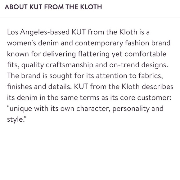 KUT from the Kloth Diana Stretch Corduroy Skinny Pants 6 - Picture 6 of 6
